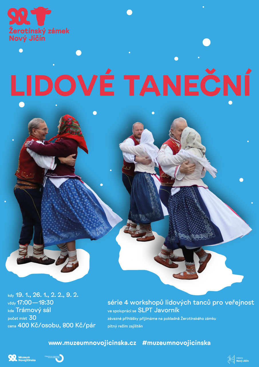 Lidové taneční 2024 - plakát LIDOVÉ TANEČNÍ